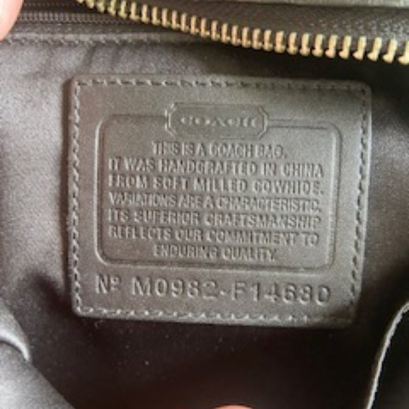 Coach Shoulder Bag - Picture 5 of 10